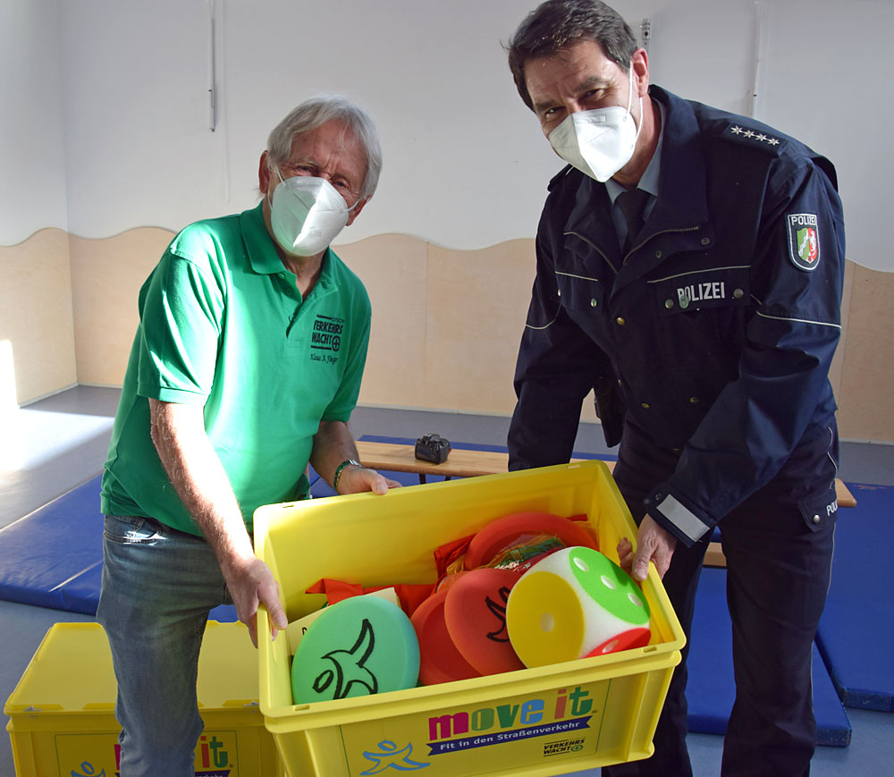 Verkehrswacht Wuppertal - Spielkisten für Vorschulkinder