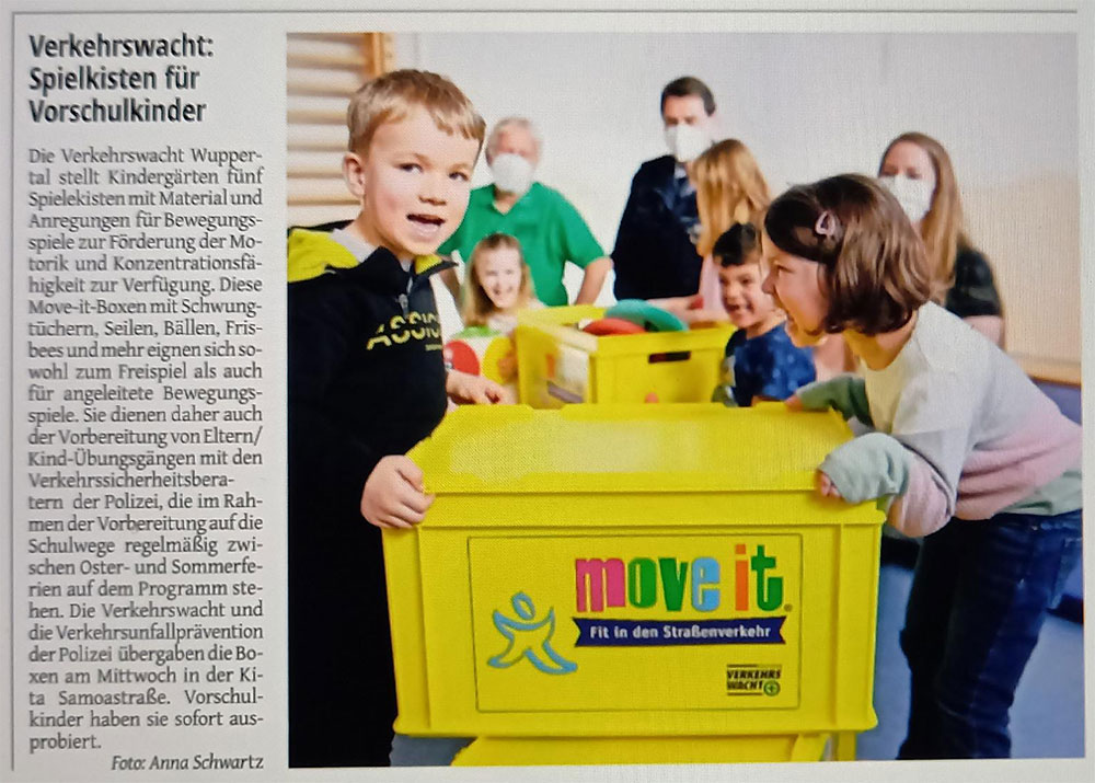02.2021 – Spielkisten für Vorschulkinder