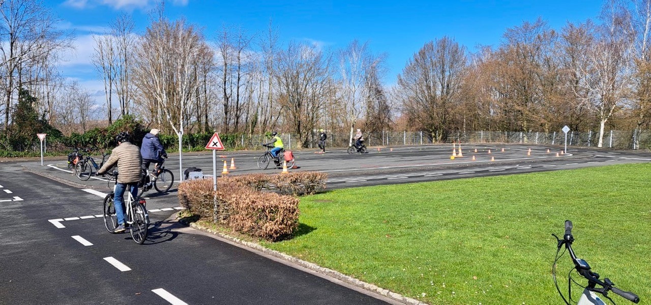 Verkehrswacht Wuppertal - Pedelec Training