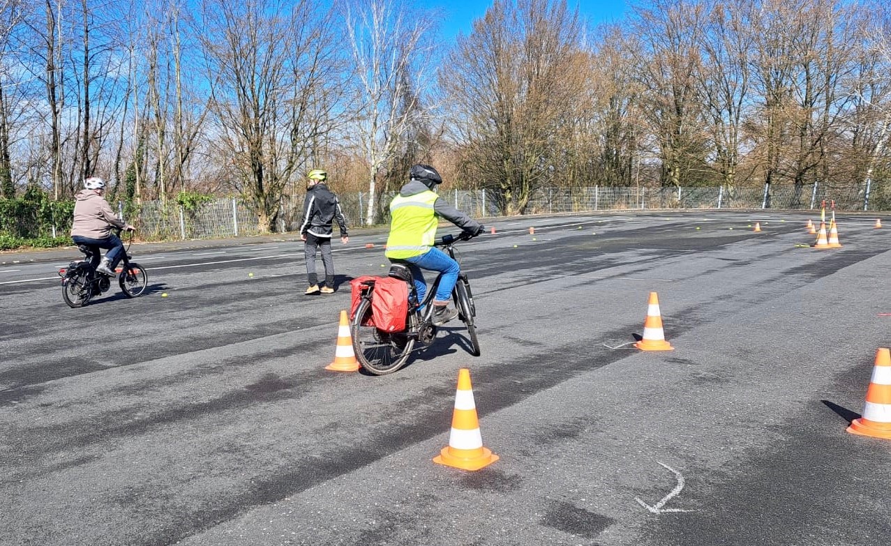 Verkehrswacht Wuppertal - Pedelec Training