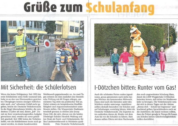 08.2015 – Grüße zum Schulanfang